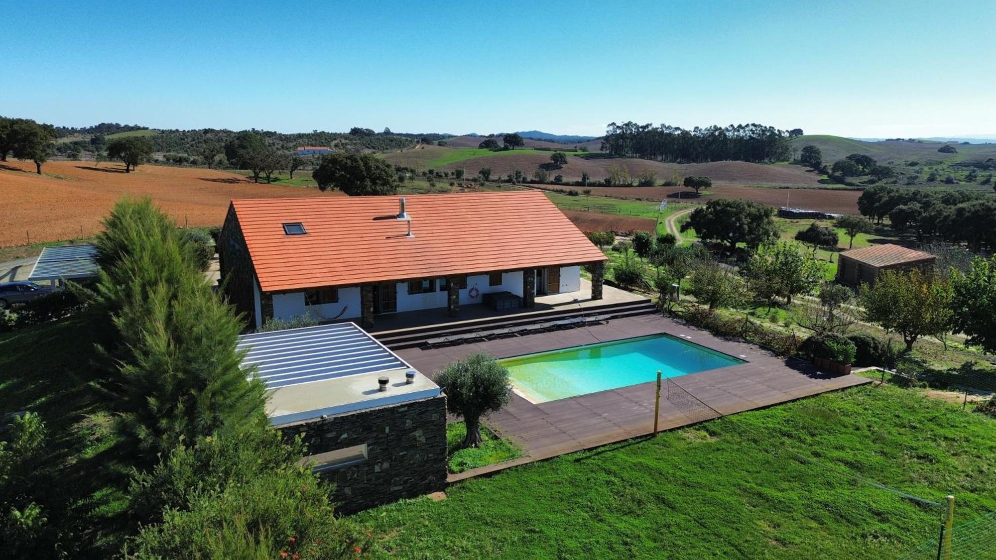 Monte Bandarro Novo, Country House Villa Cercal do Alentejo Luaran gambar